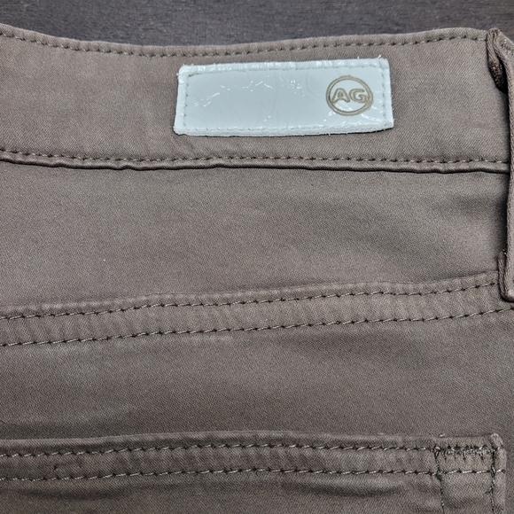 AG Adriano Goldschmied Farrah High Rise Skinny Ankle Toupe Size 30R - Picture 7 of 15